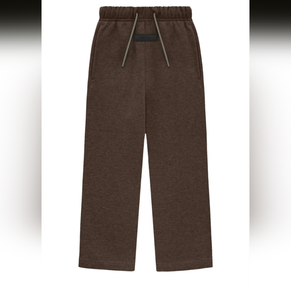 Fear of God Essentials Core Collection Lounge Sweatpant Heather Brown XL EUC